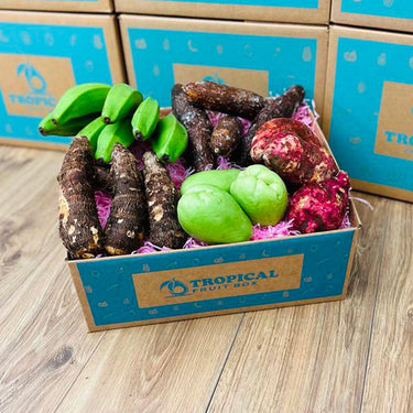 Tropical Root Box Produce Box Tropical Fruit Box